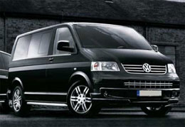 VW Caravel from Ireland West Chauffeur Services Galway Ireland