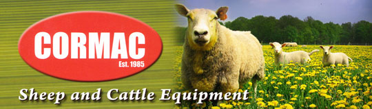 Sheep tags and sheep equipment from Cormac Tuam