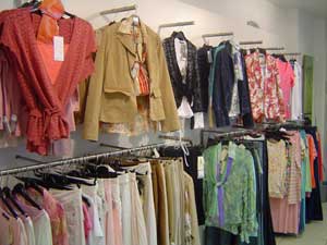 A selection of ladies fashions at Esprit Tuam county Galway
