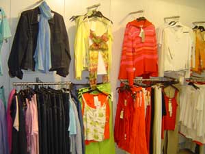 A selection of ladies fashions at Esprit Tuam county Galway