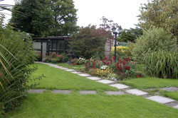 The gardens at Friend of Sam Boarding Kennels Cloonascragh Tuam County Galway Ireland