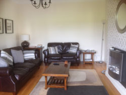 Sitting room at Dormer View Self Catering near Tuam County Galway Ireland