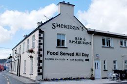 Sheridans Restaurant, Bar and Bed and Breakfast Accommodation Milltown County Galway