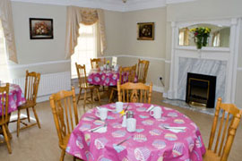 Stella Maris Nursing Home dining room