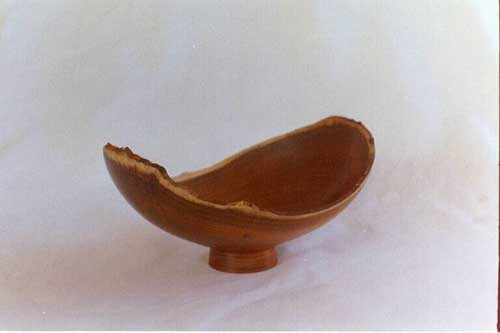 Natural Edge Yew Bowl by John kelly